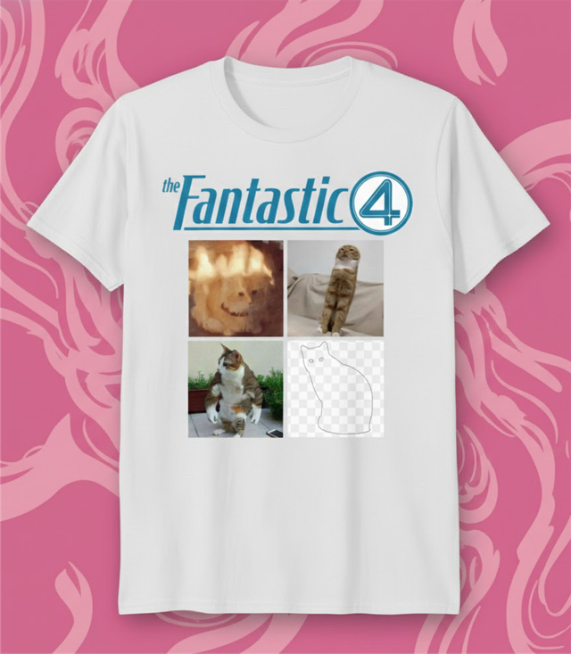 Cats Corner - Fantastic Four Cats T-shirt