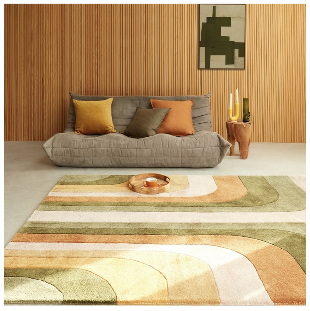 Romy Retro Green 120x170cm 