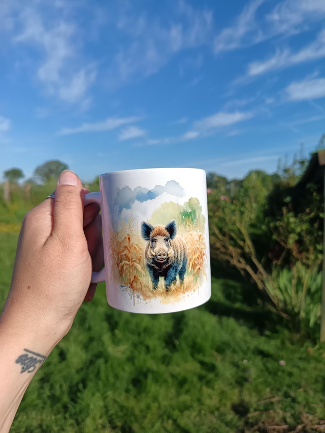 Tasse sanglier 
