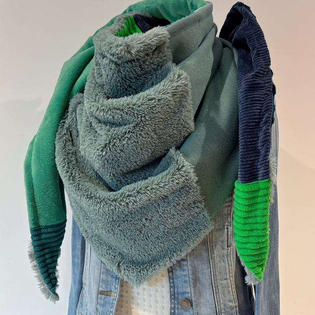 Maxi Chèche Double Patchwork 342