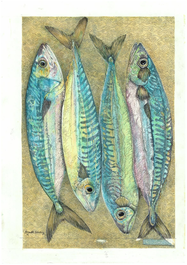 One Fish Two Fish.. Original SOLD
