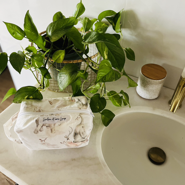 Trousse de toilette grand format "Eléphant"