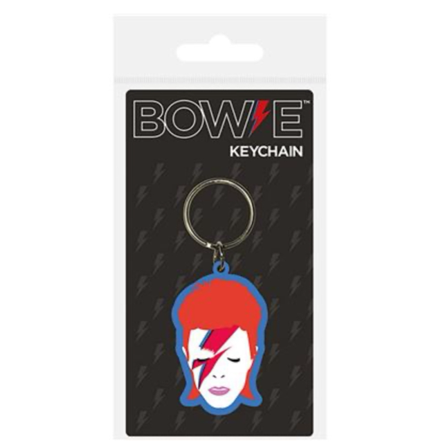DAVID BOWIE (ALADDIN SANE) PVC KEYCHAIN