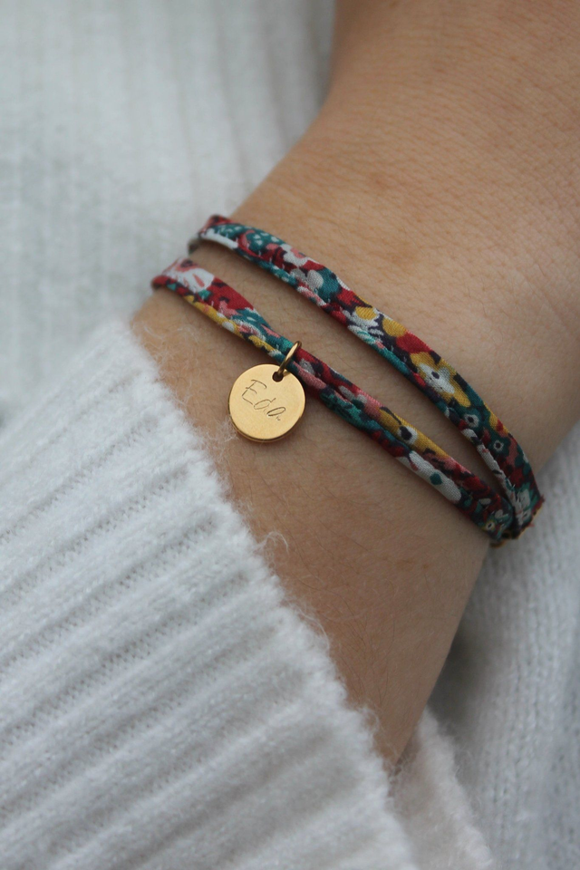 Le Fleuri | Bracelet liberty personnalisé 