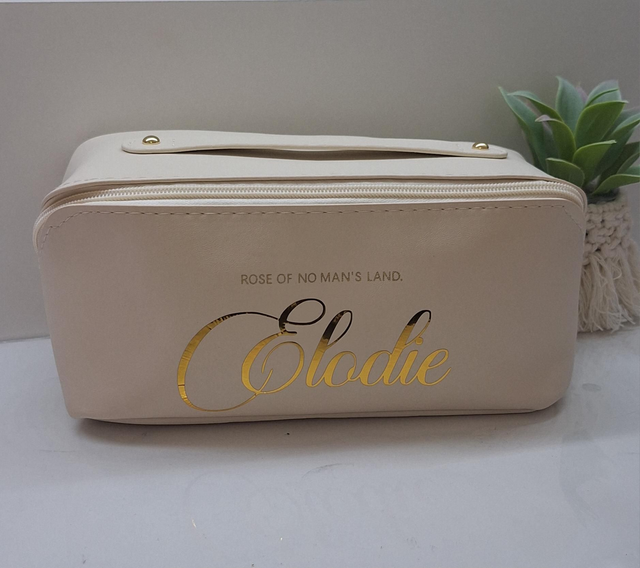 Trousse de toilette femme personnalisée