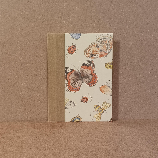 Carnet ligné papillons