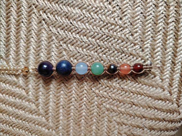 Collier 7 chakra