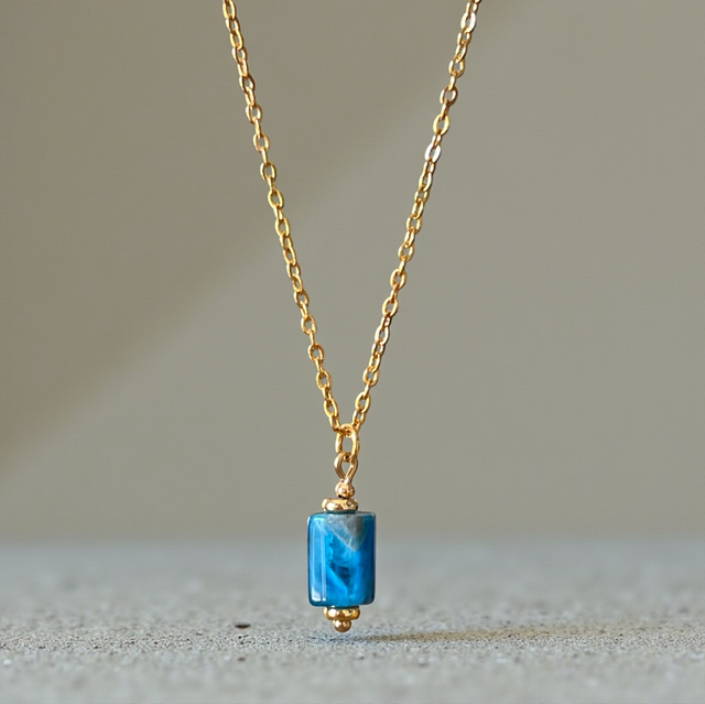 Collier Talisman Apatite