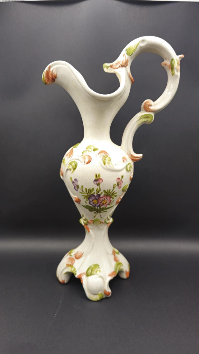 Aiguière Rococo décor de fleur 