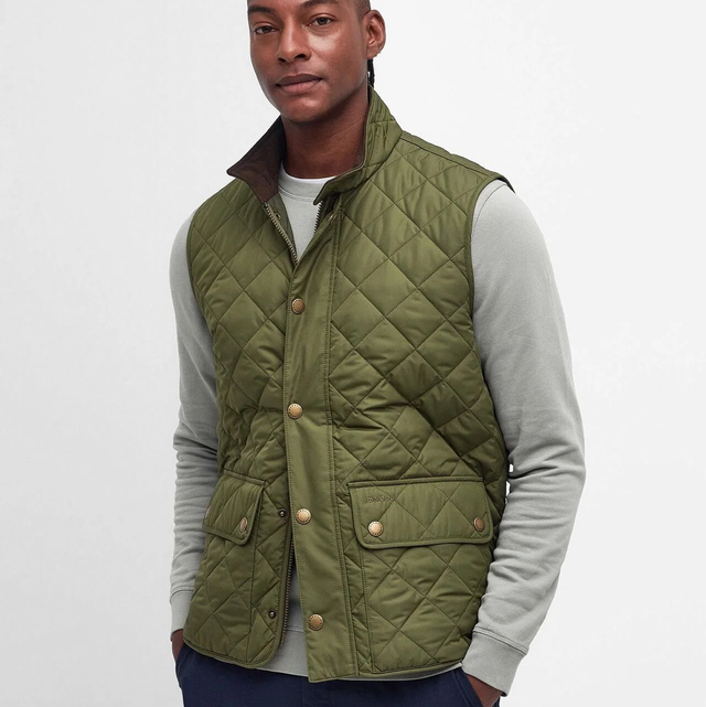 Barbour New Lowerdale Gilet Beech 