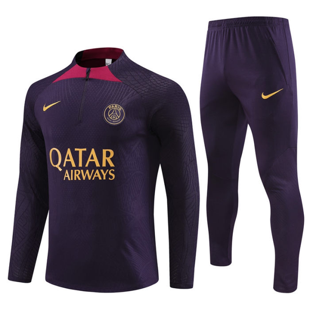 Adulte Paris Saint-Germain F.C.2023-2024 Quick Dry Casual violet 