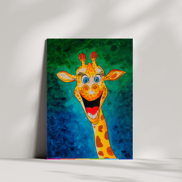 Giraffe | Ansichtkaart A6