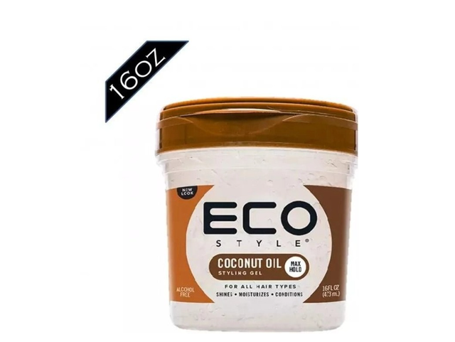 ECO: STYLING GEL - 16OZ COCONUT OIL 