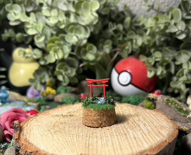 Mini Cloche - Porte Torii (portail traditionnel japonais)