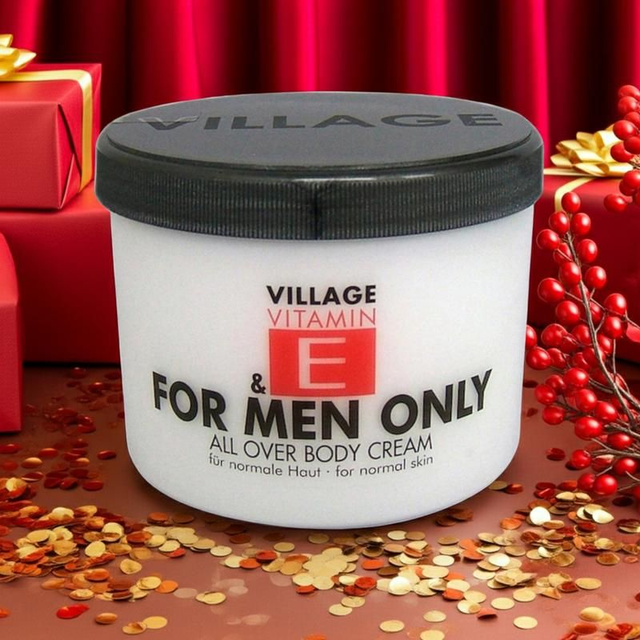 Village Vitamin E for Men Only All Over Body Cream – 500ML 