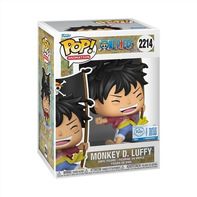 Funko One Piece - Luffy With Flag US Exclusive Pop! Vinyl