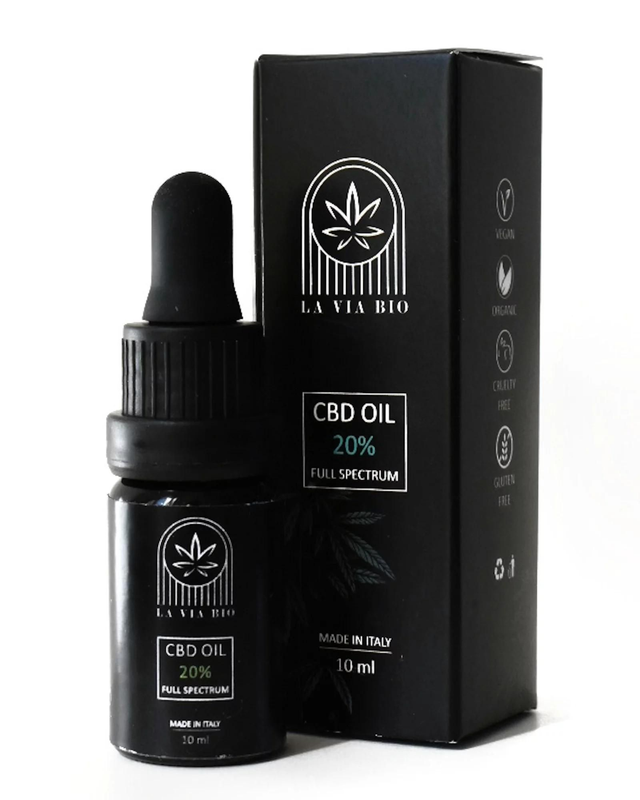 Olio cbd 20% made in italy 10ml