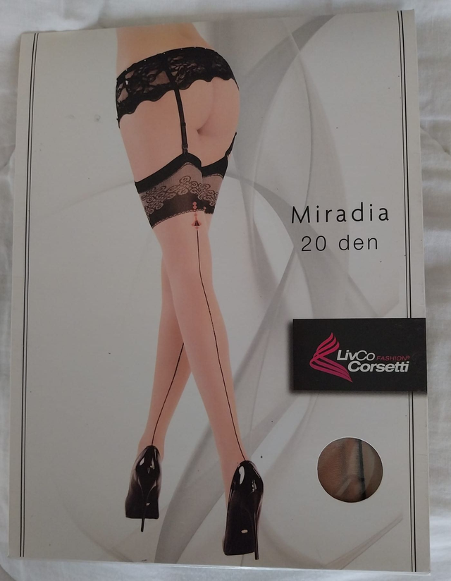 Bas couture "Miradia" (nude ou noir)