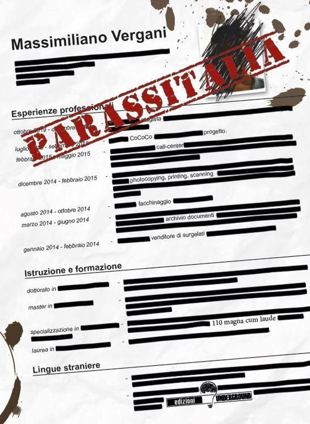 PARASSITALIA di Massimiliano Vergani