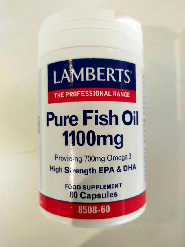 Pure Fish Oil 1100mg 60 Capsules 8508-60