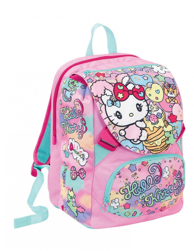 Zaino SEVEN SJ  sdoppiabile big 28x40x22cm Seven Hello Kitty