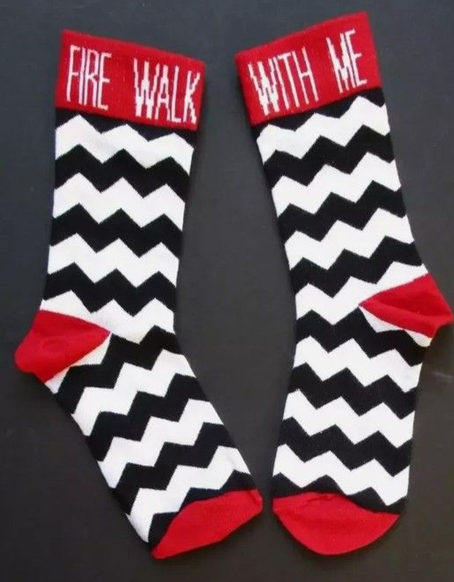 Fire Walk With Me socks