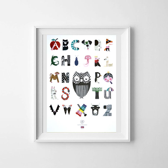 Alphabet Poster