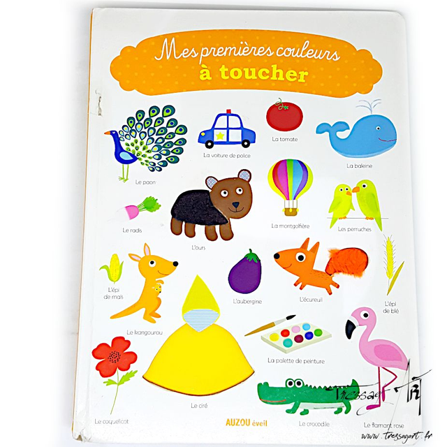 LIVRE OCCASION - MES PREMEIRES COULEURS A TOUCHER - LO052