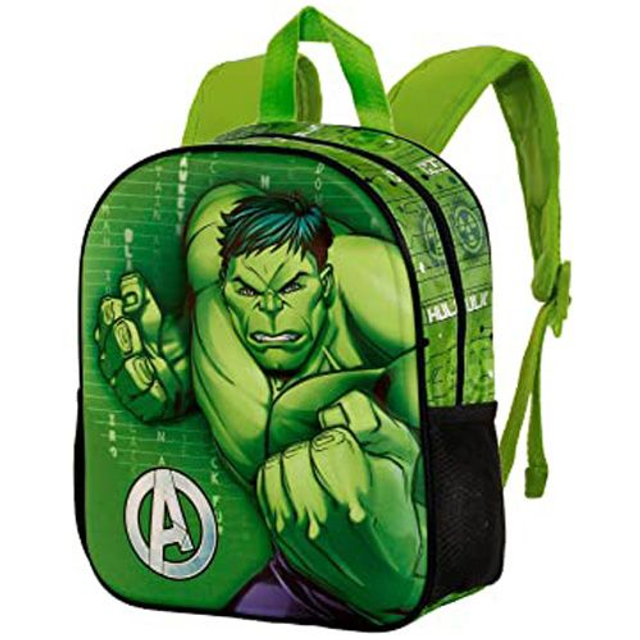 Mochila 3D Relieve Hulk 01 31cm