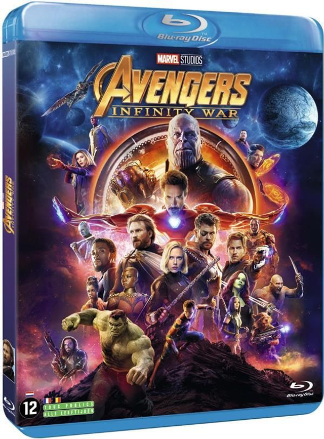 Avengers Infinity War blu-ray 