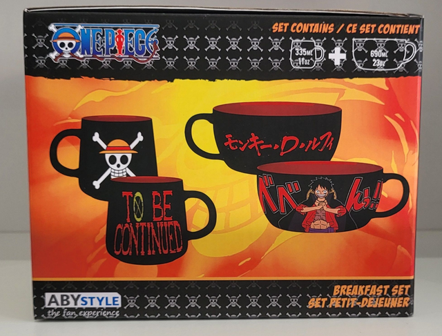 Set petit déjeuner One piece 