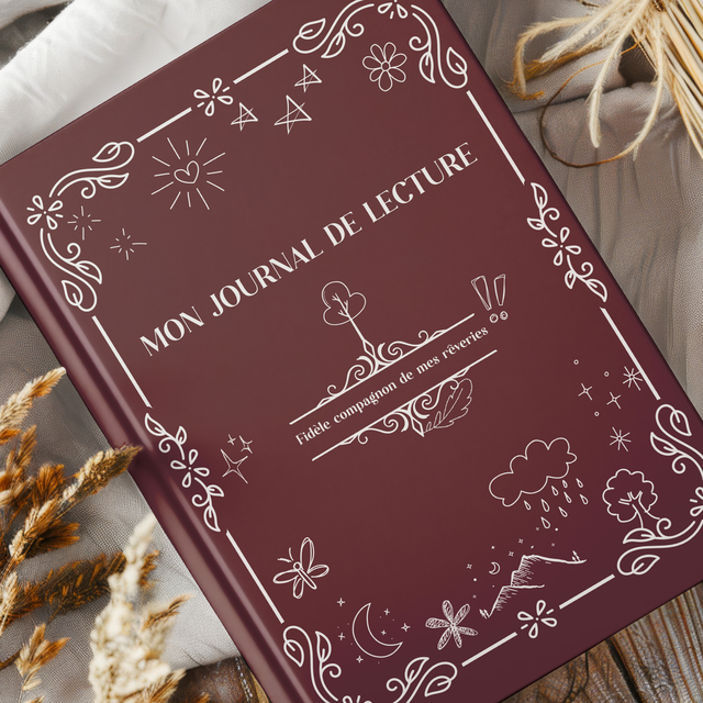 Journal de lecture 2 ans - Rouge