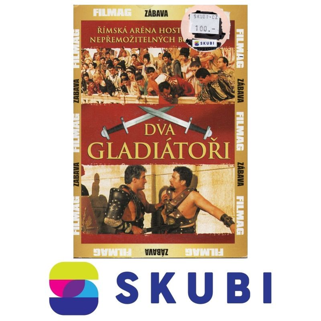 DVD Dva gladiátoři / I due gladiatori - česky, italsky