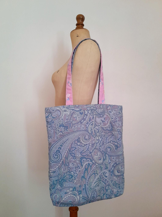 Tote bag réversible Guimauve