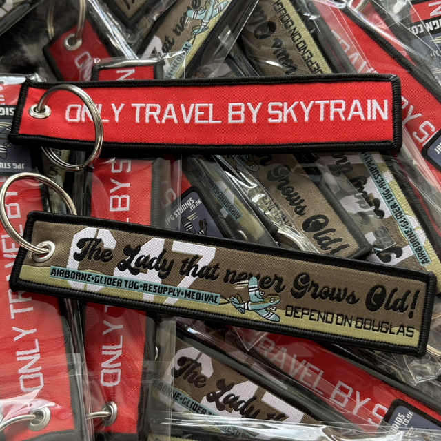 C47 ‘The Lady That Never Grows Old’ Keyring