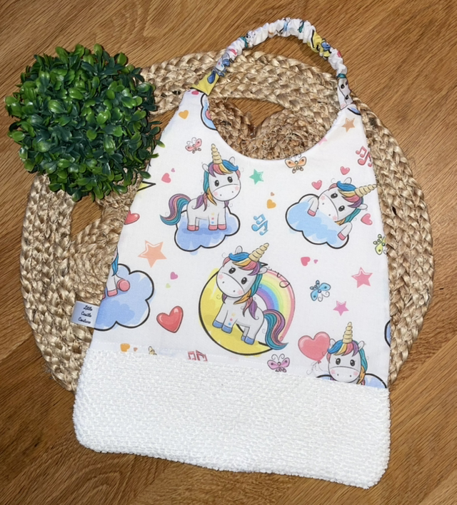 Bavoir/Serviette de cantine LICORNE