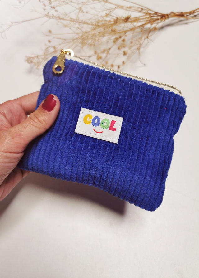 Pochette ROMY "cool" bleu roi