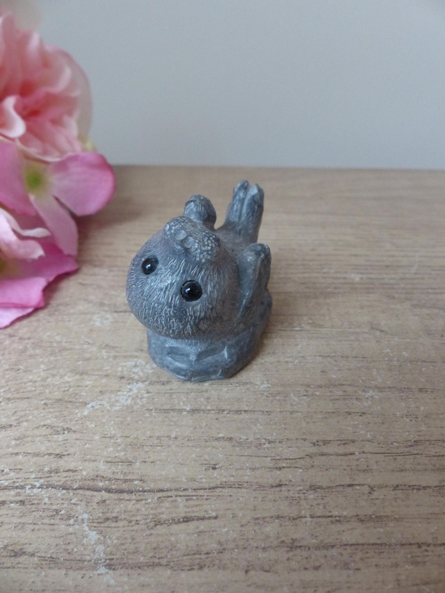 Figurine d'otarie, loutre de mer, lion de mer, phoque, A Wolf Original, Sculpture animal en pierre de savon, collection bébés animaux Canada