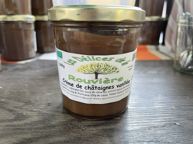 Crème de Châtaignes vanillée 360g