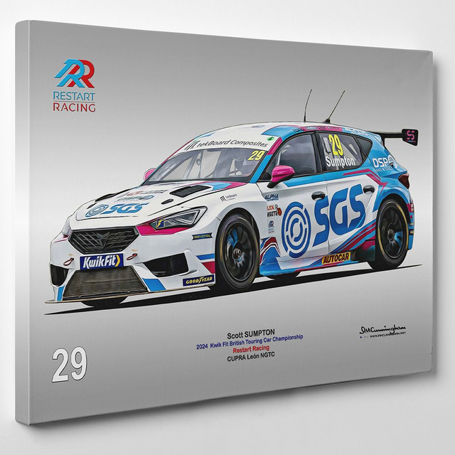 C240402 Cupra Leon NGTC BTCC24 RESTART SUMPTON #29