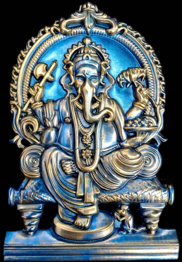 GANESH WALL PLAQUE 