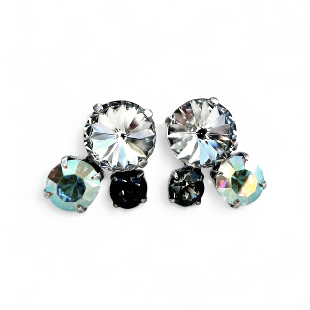 Ohrstecker TRES GRANDE Crystalmix