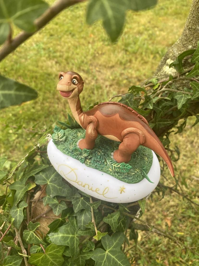 Veilleuse galet LED+ prénom