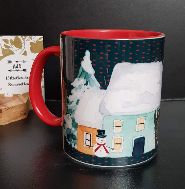 Mug - Village lumineux (11k)