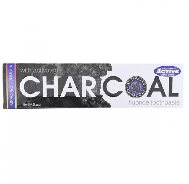 Beauty Formulas: Charcoal Activated Toothpaste 125ml
