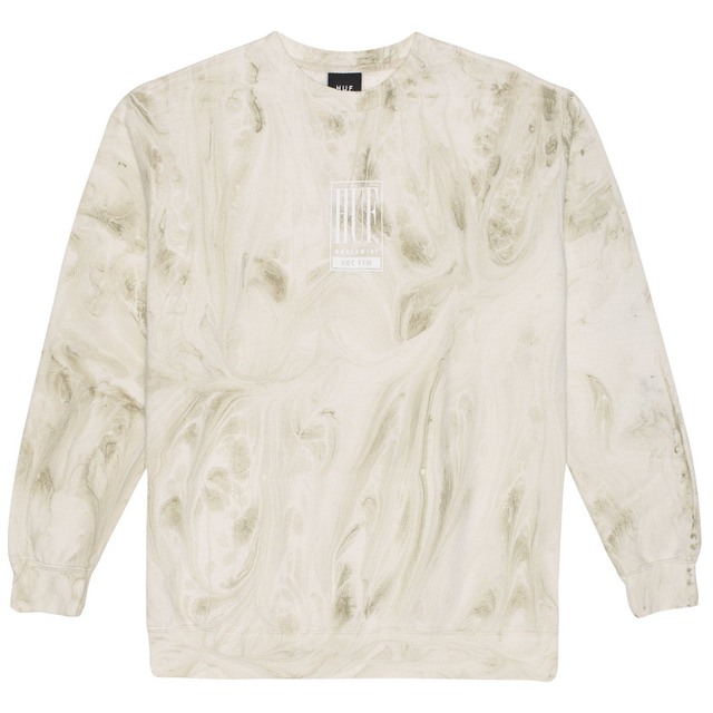 523F00064 - HUF felpa girocollo maltinta