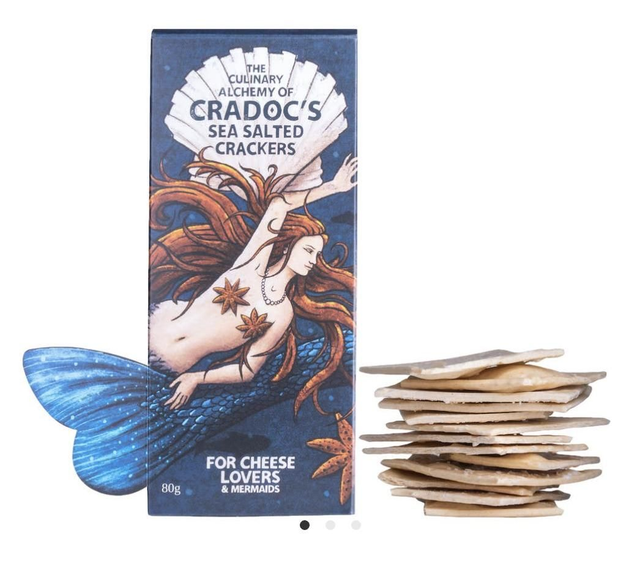 Cradocs Crackers Sea Salted  80g