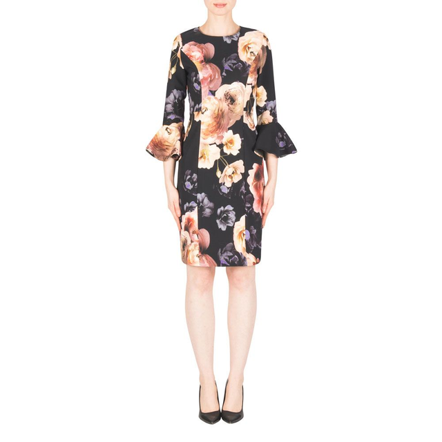 Joseph Ribkoff juhlamekko - 183648 ruusumekko trumpettihihalla