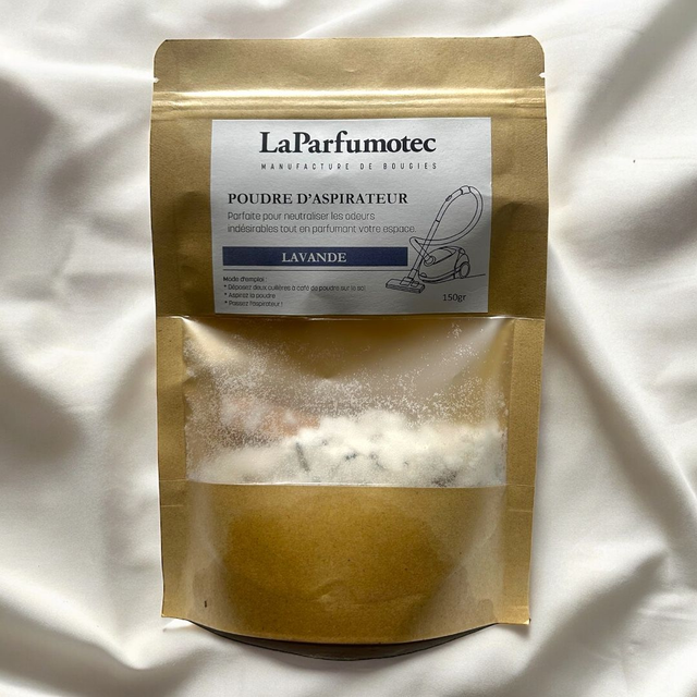 Poudre d&#039;aspirateur lavande 150gr