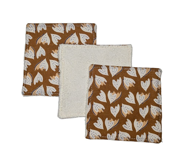 Lingettes lavables spéciales vernis à ongles